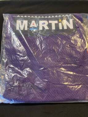 Headgear Classics Martin Payne #23 Retro Purple Youth Basketball Jersey Size XL
